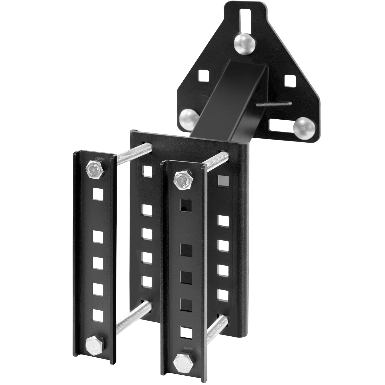 VEVOR Spare Tire Carrier, Trailer Spare Tire Mount, 72.6 kg Capacity, Utility Trailer Accessories Fits Most 4 & 5 & 6 & 8 Lugs Wheels on 10.2 cm, 10.8 cm, 11.4 cm, 12.1 cm, 12.7 cm, 14 cm, 15.2 cm, 16.5 cm Bolt Patterns