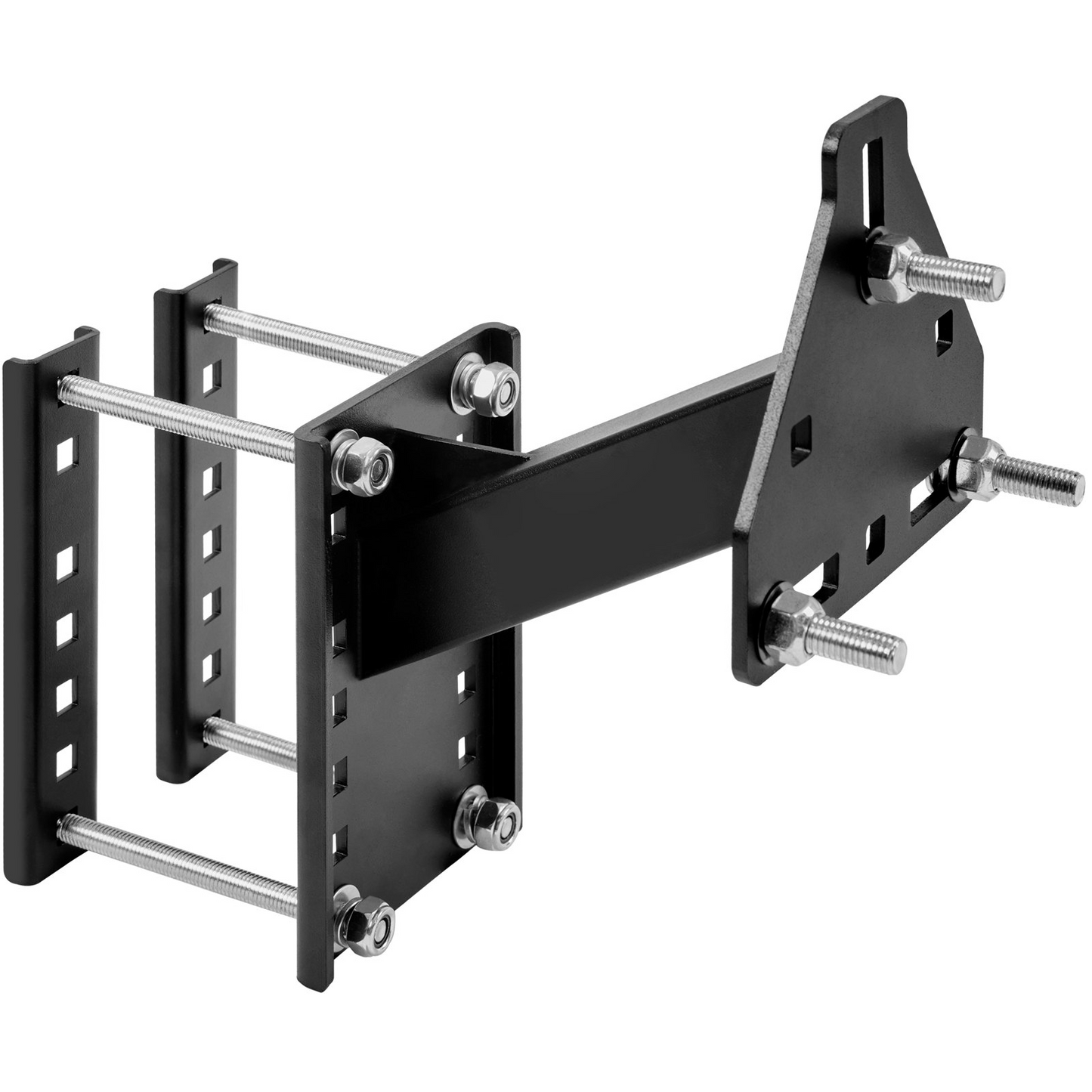 VEVOR Spare Tire Carrier, Trailer Spare Tire Mount, 72.6 kg Capacity, Utility Trailer Accessories Fits Most 4 & 5 & 6 & 8 Lugs Wheels on 10.2 cm, 10.8 cm, 11.4 cm, 12.1 cm, 12.7 cm, 14 cm, 15.2 cm, 16.5 cm Bolt Patterns