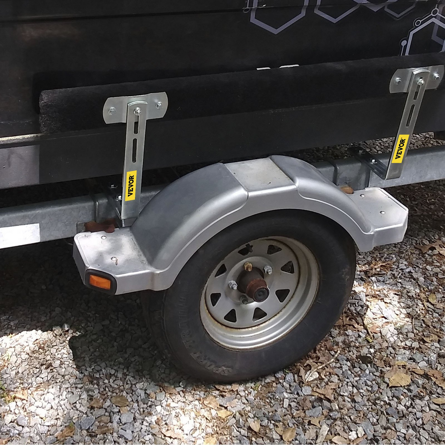 VEVOR Boat Trailer Guide-on 48" π-shape Trailer Guide on w/Carpet-padded Boards