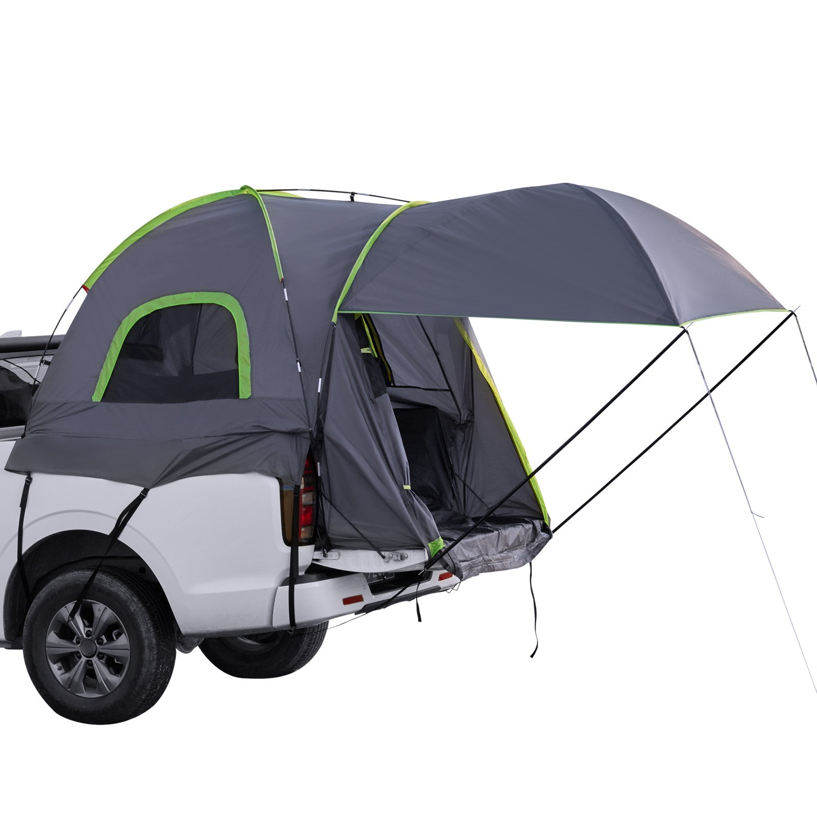 VEVOR Truck Tent 5.5-6.0ft Waterproof PU2000 Truck Bed Camping Tent 2-3 Person