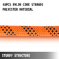 VEVOR Polyester Rope 9/16" x 200' Load and Pulling Rope 8600lb Breaking Strength