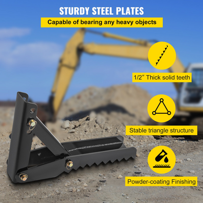 VEVOR welding of thumb accessories for backhoe excavator 32"