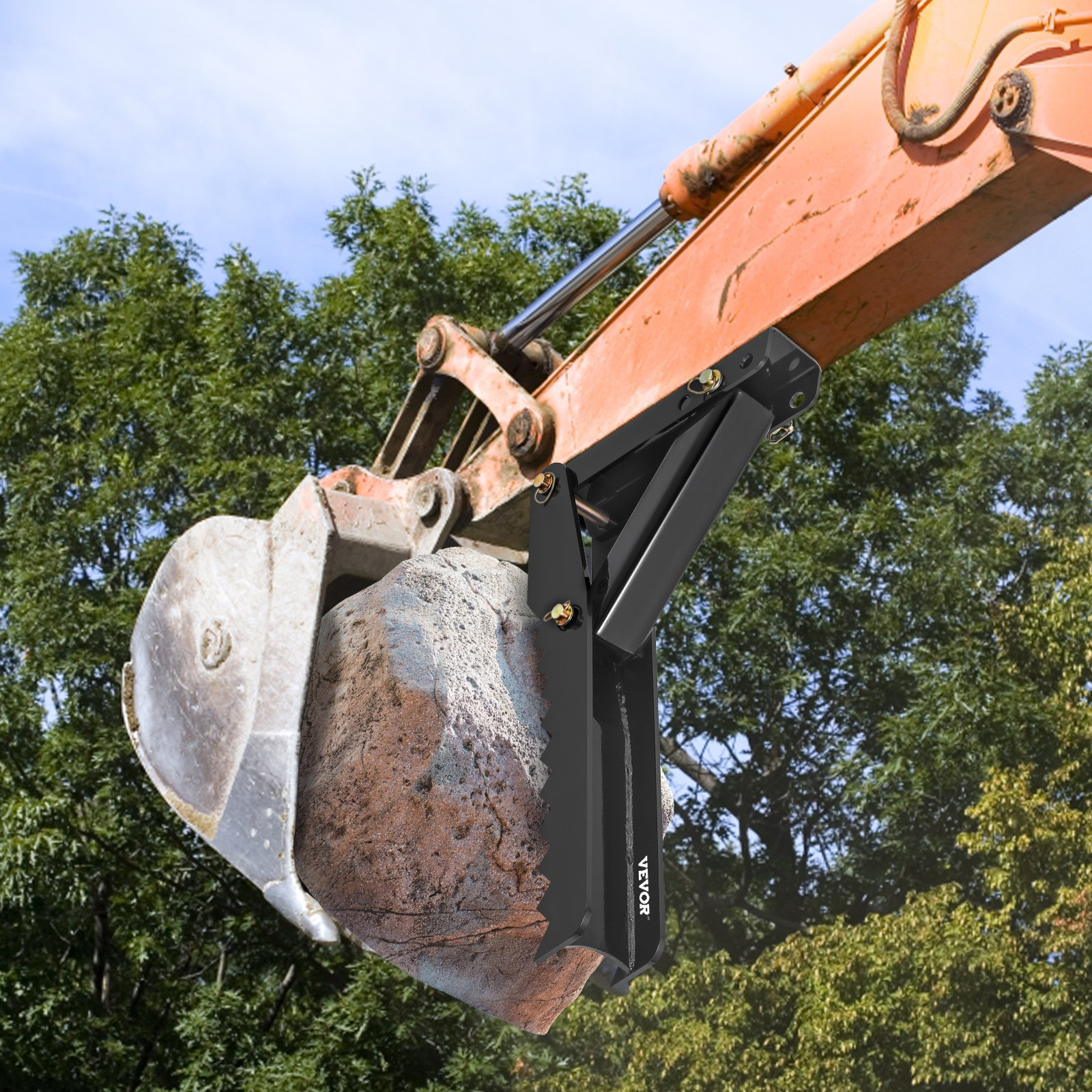 VEVOR welding of thumb accessories for backhoe excavator 32"