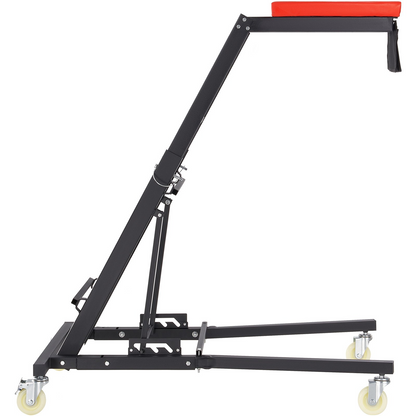VEVOR Automotive Topside Creeper, with Adjustable Height 1219-1930 mm, 400 LBS Capacity High Creeper, 4 Swivel Caster Wheels, Heavy Duty Foldable Creeper for Auto Repair and Maintenance