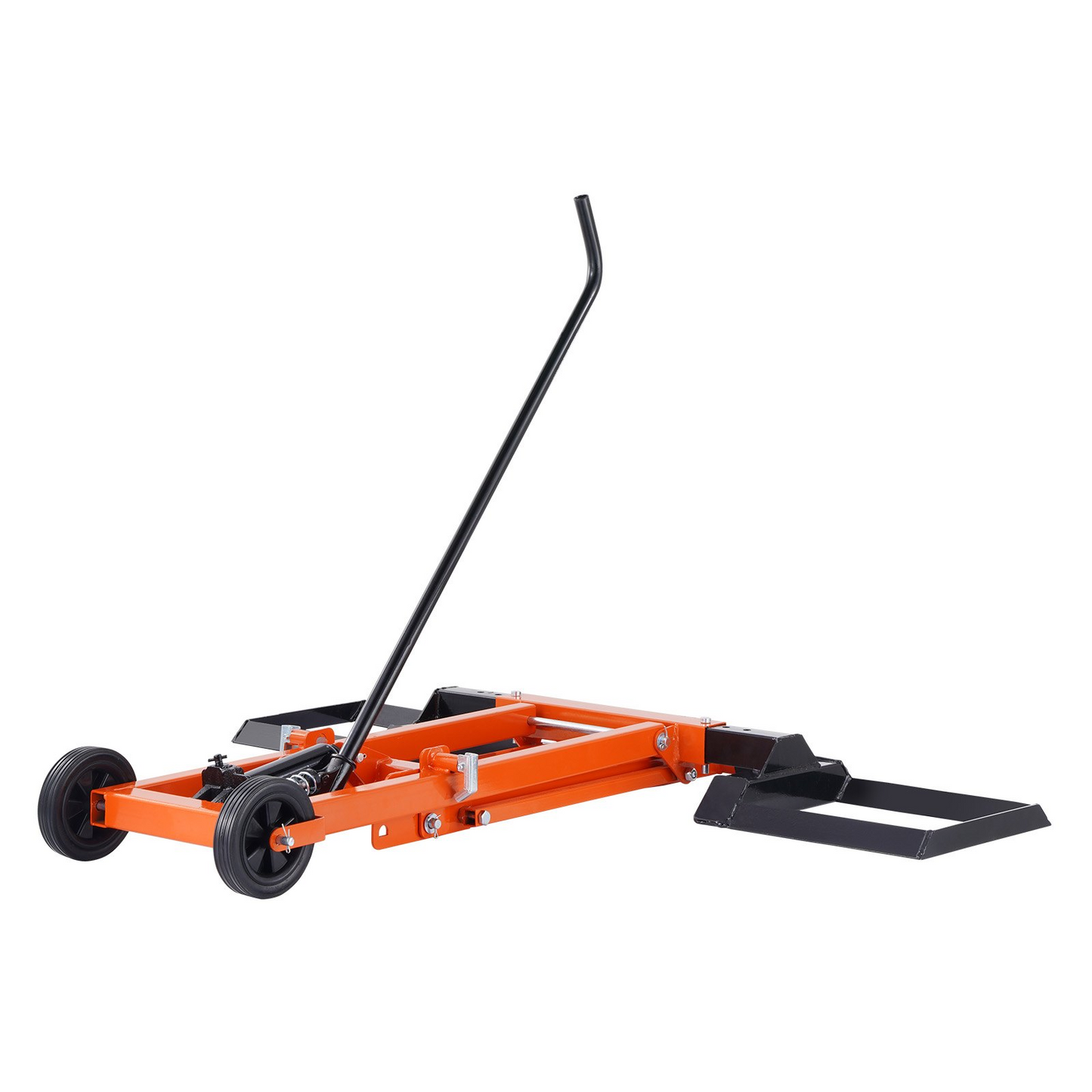 VEVOR 500 Lbs Lawn Mower Lift with Hydraulic Jack for Riding Tractor Lawn Mowers