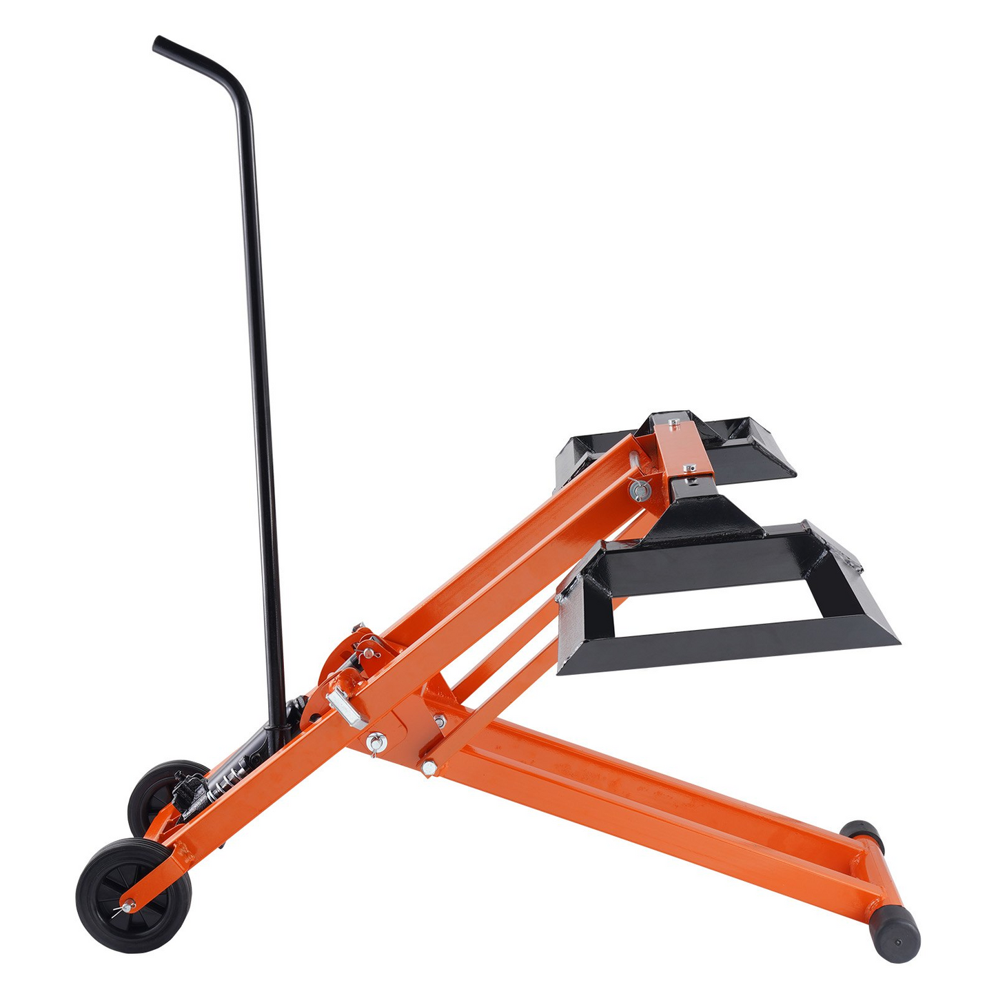 VEVOR 500 Lbs Lawn Mower Lift with Hydraulic Jack for Riding Tractor Lawn Mowers