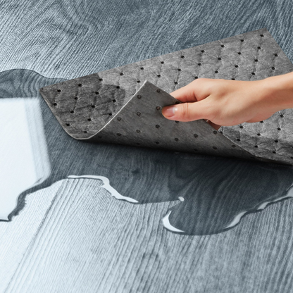 VEVOR Spill Absorbent Pads, Universal Absorbing Mat Absorbs up 45.4 L, 330 x 250 mm Polypropylene Absorbent Pad for Oil, Water and Other Liquids, Pack of 100