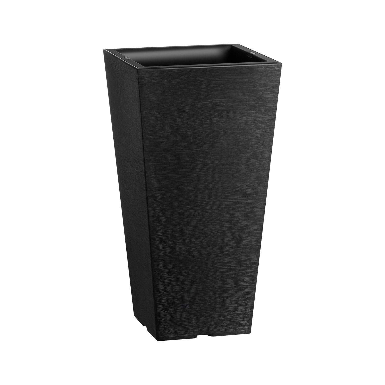 VEVOR Tall Planter Set of 2 Square Tapered Planters 22 in for Outdoor Indoor