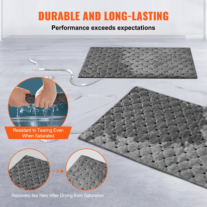 VEVOR Universal Spill Kit Spill Control Supplies Sorbent Pads Socks and Pillows