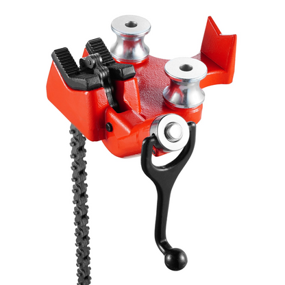 Screw Bench Chain Vise and Hitch Mount Vise Plate Holder 1/8-5 inch Capacity