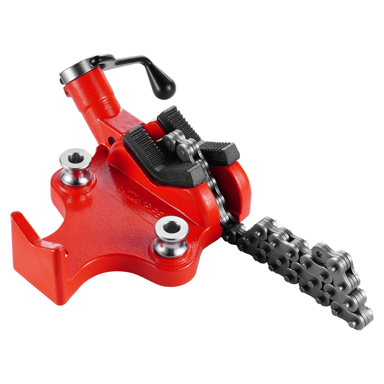 Screw Bench Chain Vise 1/4 to 6 inch Capacity Heavy Duty Chain Pipe Vise