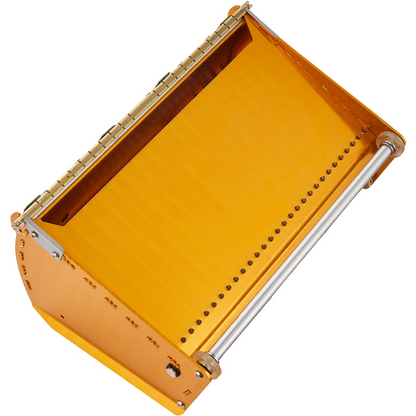 VEVOR Drywall Flat Box, 10-Inch Wide Quick Clean, Aluminum Finishing Mud Box for Plasterboard, Wallboard, Sheetrock, Bonus Mudguard, Extra 2 Stainless Steel Blades (10/12-Inch)
