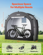 VEVOR Outdoor Bike Storage Tent Spacious Waterproof Bike Tent for 1 to 2 Bikes