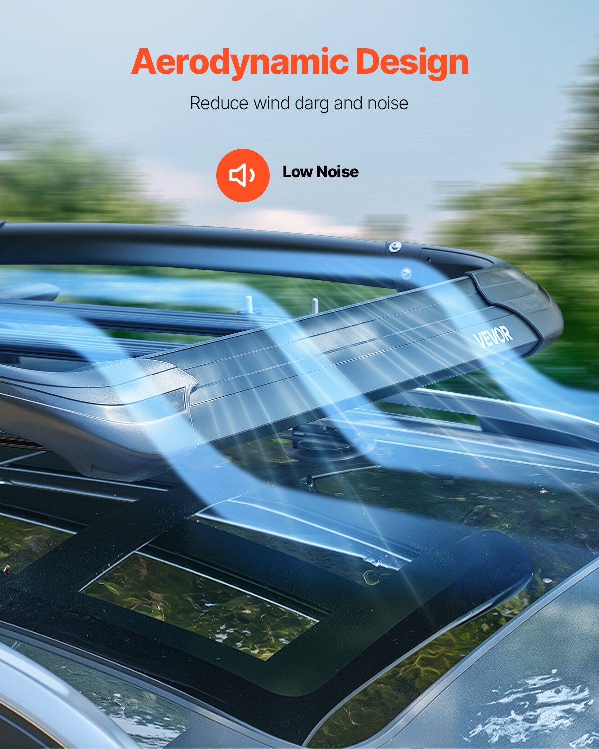 VEVOR Roof Rack Cargo Carrier Basket 48 x 40 x 5.6 in Car Top Luggage Holder