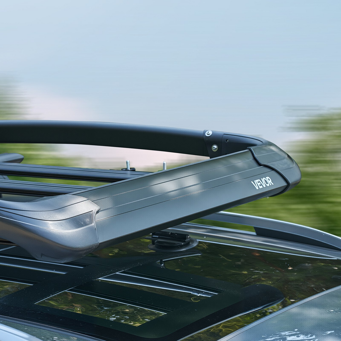 VEVOR Roof Rack Cargo Carrier Basket 48 x 40 x 5.6 in Car Top Luggage Holder