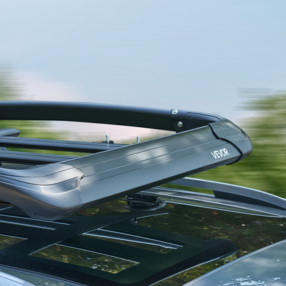 VEVOR Roof Rack Cargo Carrier Basket 48 x 40 x 5.6 in Car Top Luggage Holder