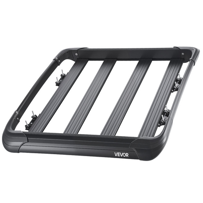 VEVOR Roof Rack Cargo Carrier Basket 48 x 40 x 5.6 in Car Top Luggage Holder