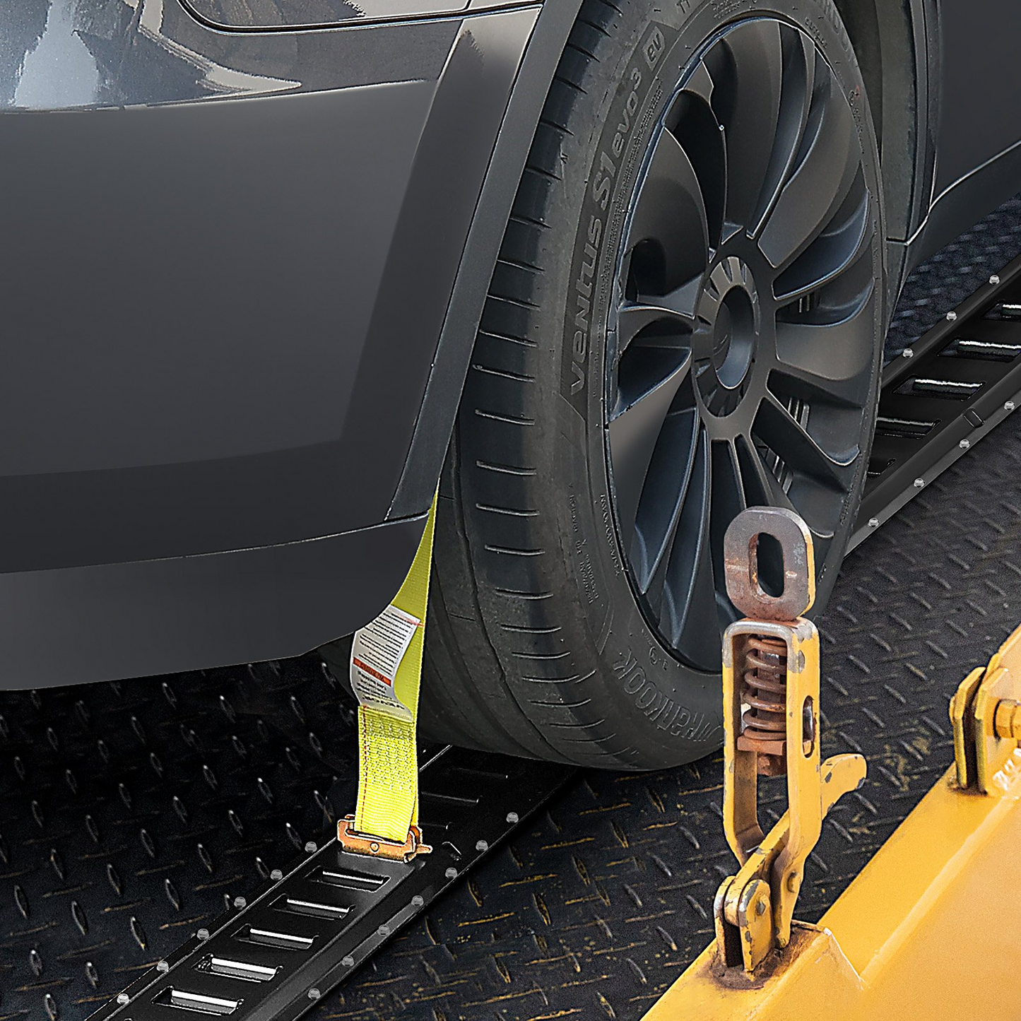 VEVOR E Track Tie Down Rail Kit, 5' Steel Rails, 4 Pack, Secure Cargo & Heavy Loads Up to 2000 lbs, Heavy Duty Etrack Rails with Screws for Garages, Vans, Trailers, Motorcycle Tie Downs, ATV Mountings