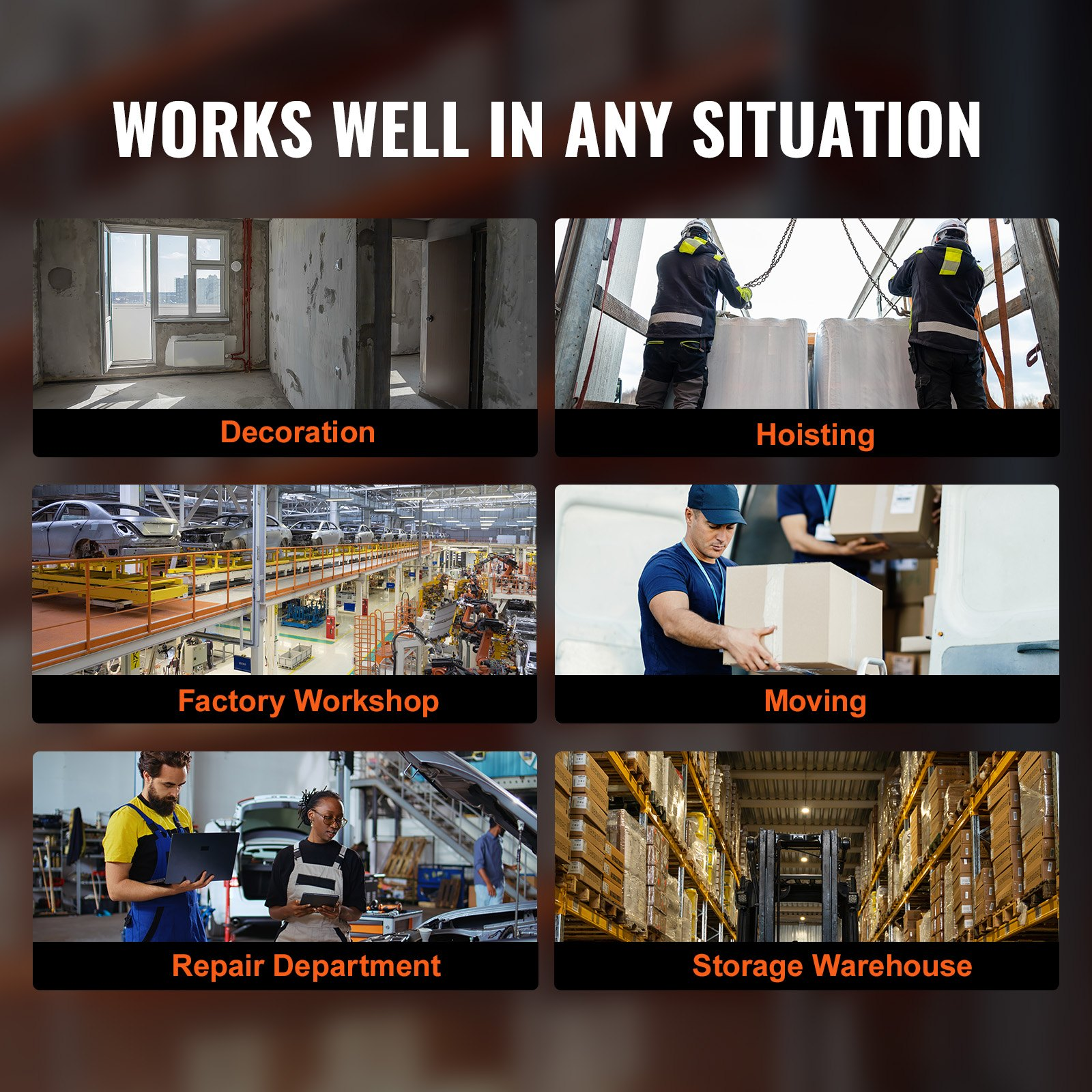 VEVOR Electric Hoist Support Pole, 1000 kg Max Load Capacity, Electric Hoist Holder, Carbon Steel Hoist Frame, Scaffold Mount Hoist Lifting Pole, Winch Hoist Pillar for Lifting, Workshop, Garage