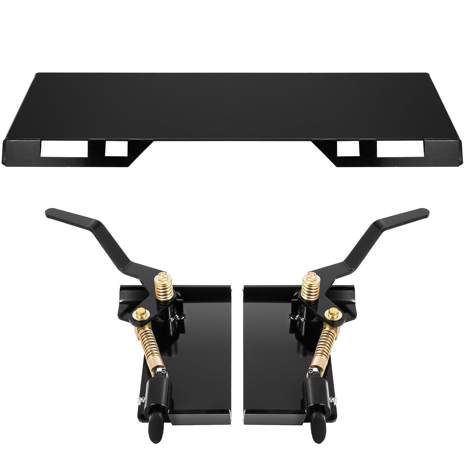 VEVOR Skid Steer Quick Attachment Plate & Conversion Adapter Latch Box 1/4"