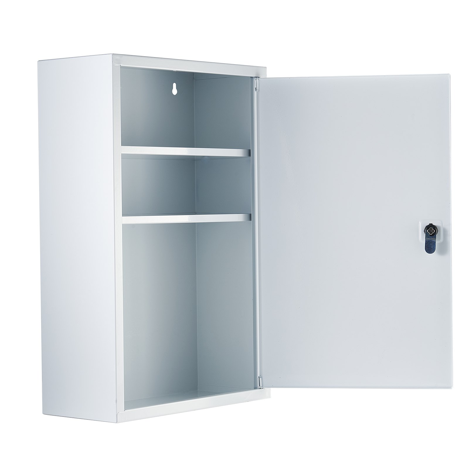 VEVOR 3-Shelf First Aid Cabinet 1000 Pieces Wall Mounted Medicine Metal Cabinet