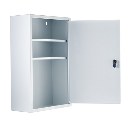VEVOR 3-Shelf First Aid Cabinet 1000 Pieces Wall Mounted Medicine Metal Cabinet