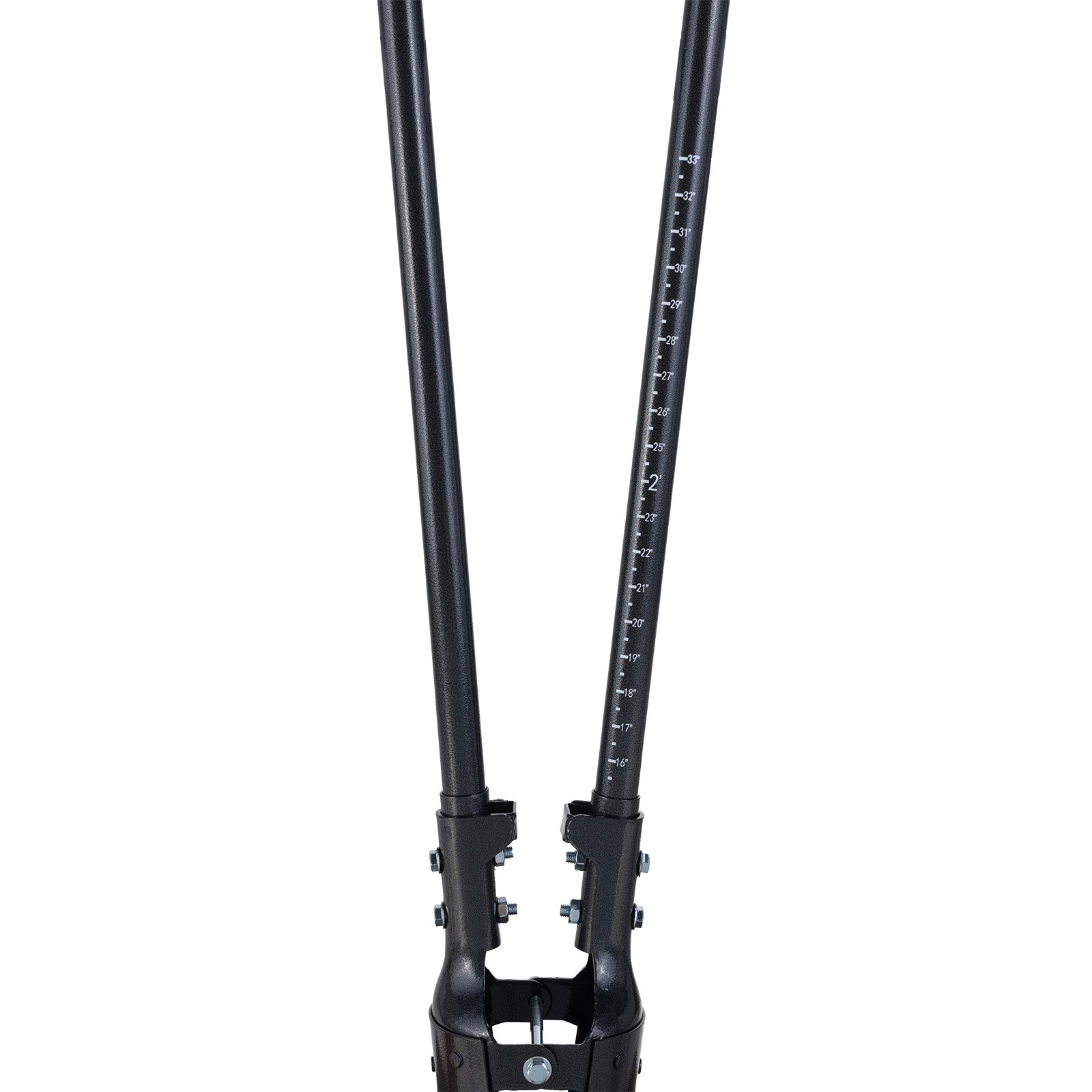 VEVOR Post Hole Digger with Carbon Steel Handle Scale Marks 57.5" Hole Digger