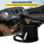 VEVOR Kinetic Energy Recovery Rope Tow Rope 1" x 31.5' 33500 LBS w/ Carry Bag