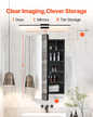 VEVOR Medicine Cabinet 20" x 30" Mirror Medicine Cabinet Adjustable Shelves
