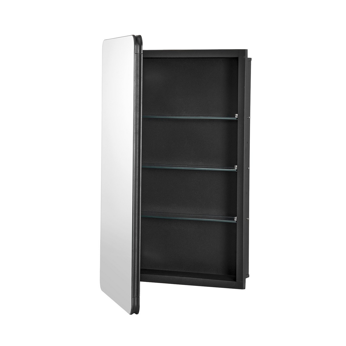 VEVOR Medicine Cabinet 16" x 24" Mirror Medicine Cabinet Adjustable Shelves