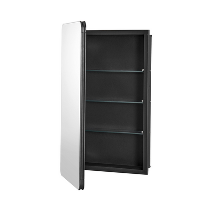 VEVOR Medicine Cabinet 16" x 24" Mirror Medicine Cabinet Adjustable Shelves