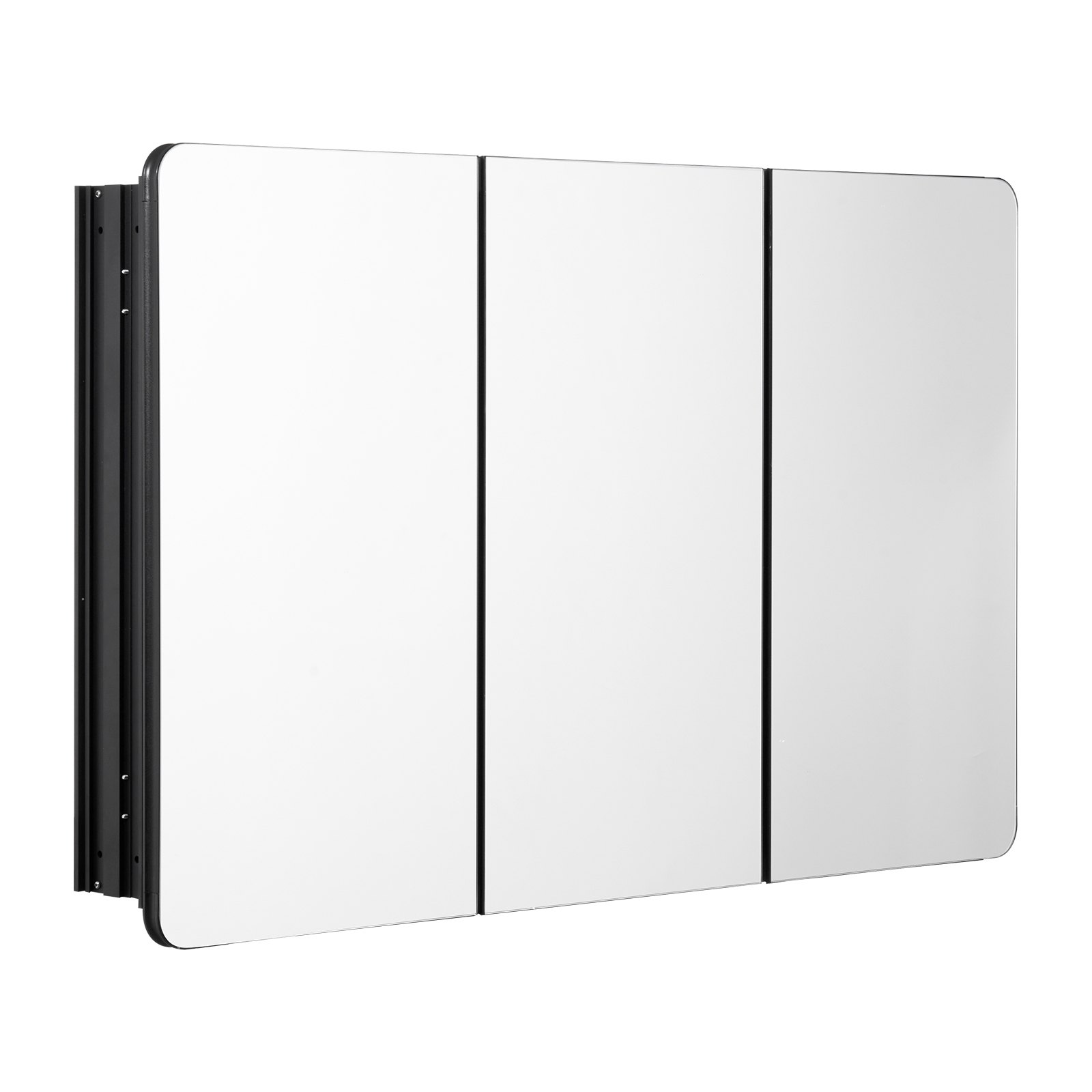 VEVOR Medicine Cabinet 25.5" x 40" Mirror Medicine Cabinet Adjustable Shelves