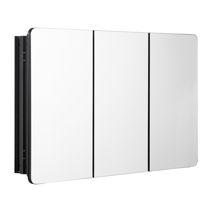 VEVOR Medicine Cabinet 25.5" x 40" Mirror Medicine Cabinet Adjustable Shelves
