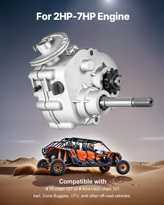 VEVOR 2300 RPM Drive Clutch High-Strength Clutch with 2-7HP Engine & Shift Mode