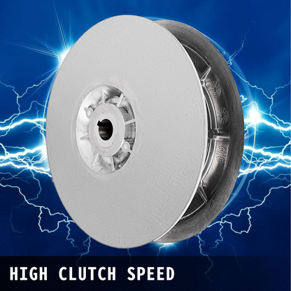 VEVOR Rear Driven Clutch Kit for Yamaha Gas Golf Cart G2-G22 1985+ Secondary Clutch Driven Kit with Belt JN6-G6201-03 JN6-G6201-04, Silver