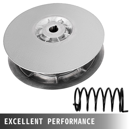 VEVOR Rear Driven Clutch Kit for Yamaha Gas Golf Cart G2-G22 1985+ Secondary Clutch Driven Kit with Belt JN6-G6201-03 JN6-G6201-04, Silver