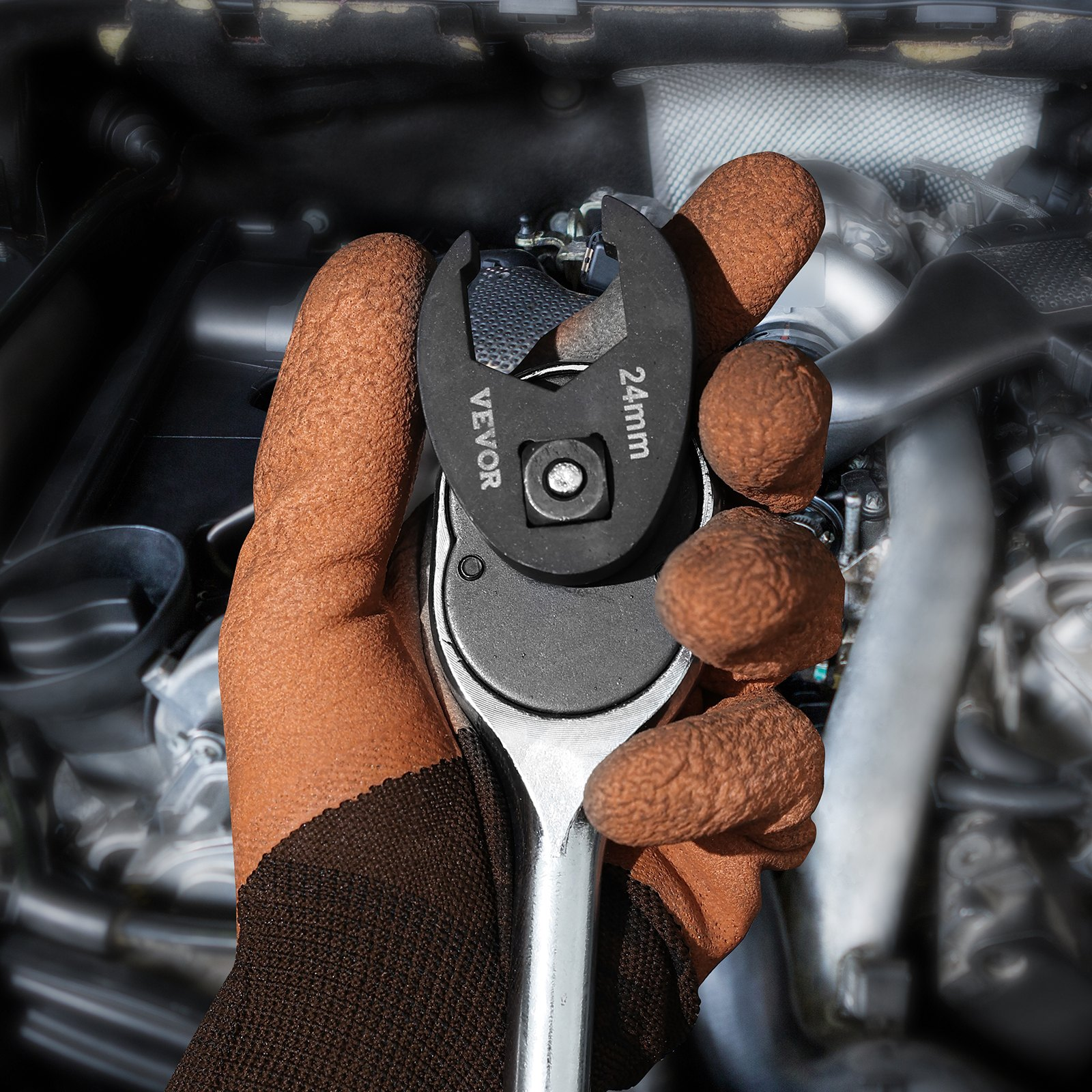 VEVOR Crowfoot Wrench Set 1/2