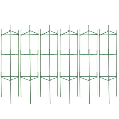 VEVOR 6 Packs Tomato Cages for Garden 48" Tomato Plant Stakes Support Cage