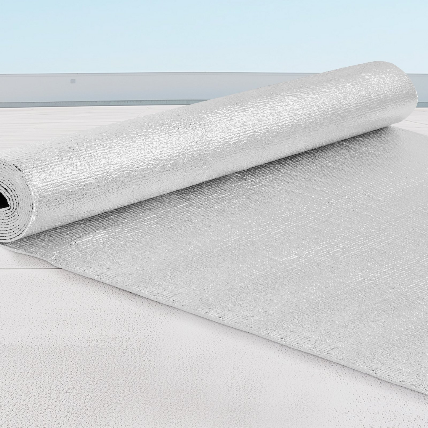 VEVOR Double Reflective Insulation Roll Foam Core Radiant Barrier 48 in x 10 ft