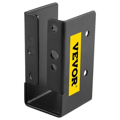 VEVOR Concealed Joist Hanger, 2"x4" Outdoor Accent Concealed-Flange, Pack of 24 Concealed Joist Bracket, Q235 Steel Plate Powder-Coated Concealed Face Mount Joist Hanger Inner 40x91 mm for Beam Swing