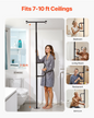 VEVOR Floor-to-Ceiling Transfer Pole 300 Lbs Capacity for 7-10 Ft Ceilings Black