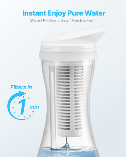 VEVOR Pitcher Water Filters 3-pack Replacements for Water Filter Pitcher 6287