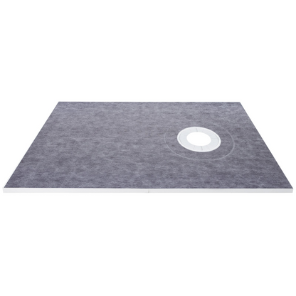 VEVOR Waterproofing Shower Kit Shower Kit Tray 38''x60'' with Offset Drain ABS