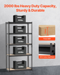 VEVOR Storage Shelves 16" D x 36" W x 71.4" H 5-tier Garage Storage Shelving