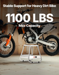 VEVOR Dirt Bike Stand 1100 lbs Load Capacity Dirtbike Pit Stand for Moto Lifting