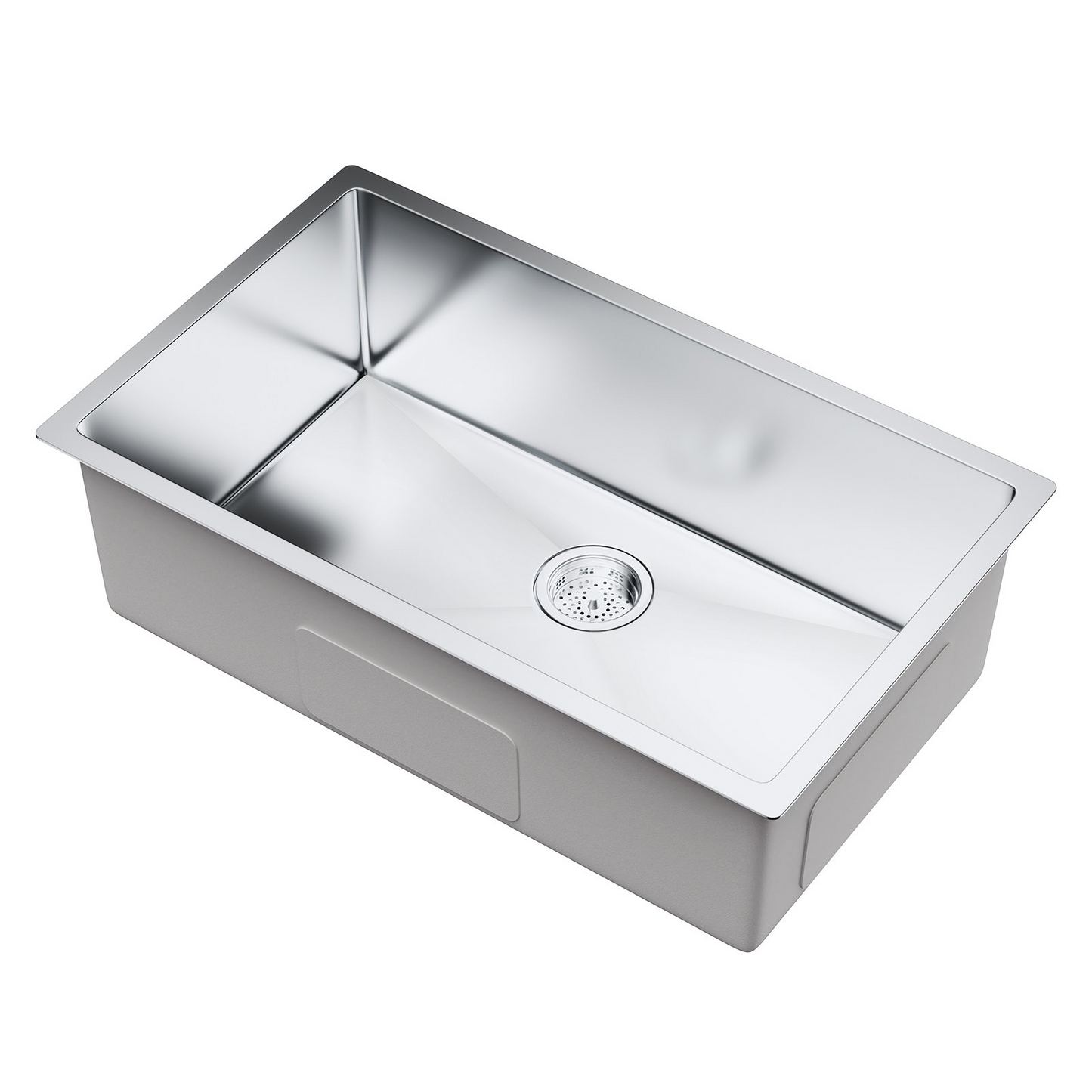VEVOR Kitchen Sink, 304 Stainless Steel Drop-In Sinks, Undermount Single Bowl Basin with Accessories(Pack of 3), Household Dishwasher Sinks for Workstation, RV, Prep Kitchen, and Bar Sink, 30 inch"