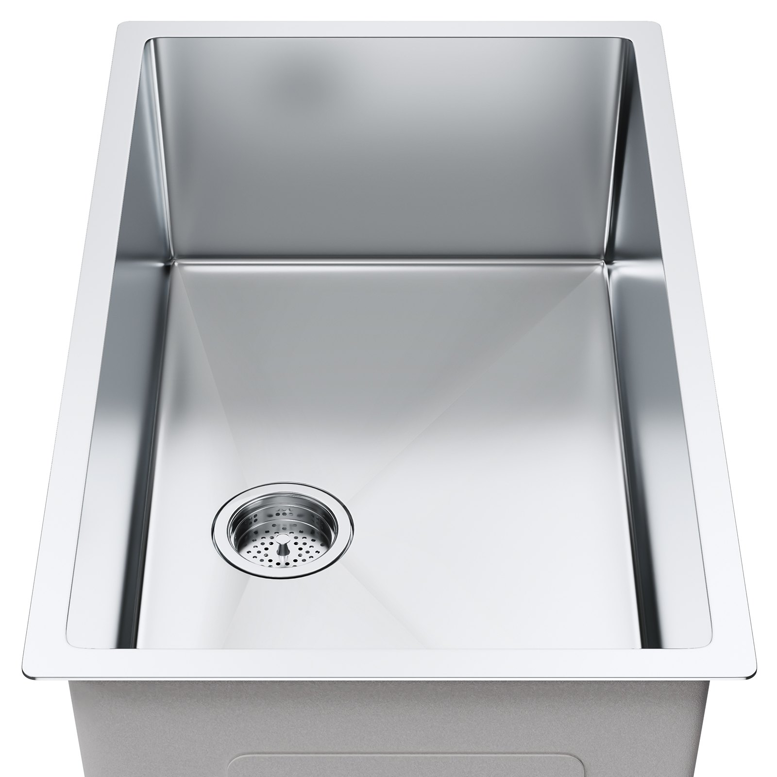 VEVOR Kitchen Sink, 304 Stainless Steel Drop-In Sinks, Undermount Single Bowl Basin with Accessories(Pack of 3), Household Dishwasher Sinks for Workstation, RV, Prep Kitchen, and Bar Sink, 30 inch"