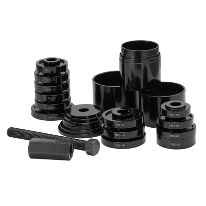 VEVOR Wheel Bearing Press Kit, for Front Wheel Drive Bearing Removal & Installation, 24pc Wheel Bearing Puller Tool Set with Sliding Screws Universal Bushings Sleeves Storage Case