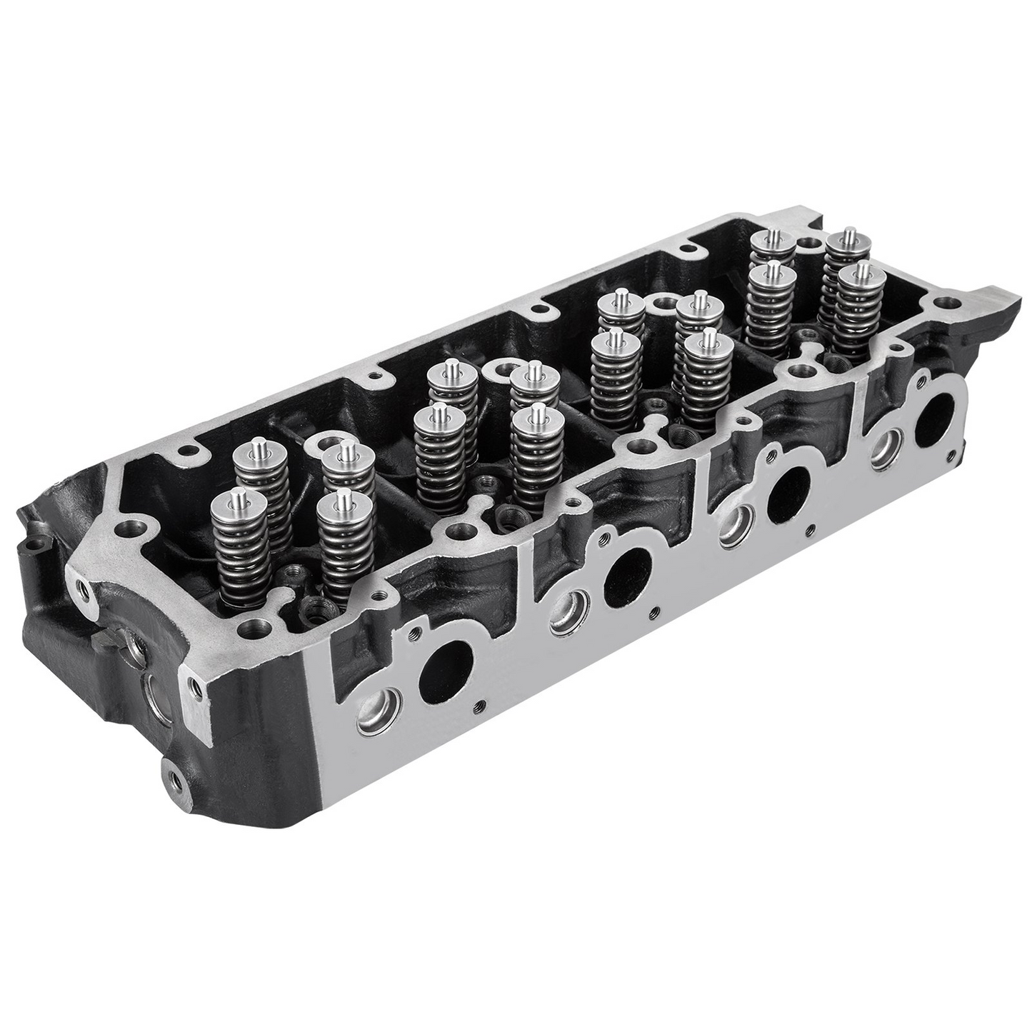VEVOR Cylinder Head Assembled, Engine Cylinder Head Assembly Replacement 6.4L, Cast Iron Cylinder Head Fit for 08-10 Ford F250 F350 F450 F550