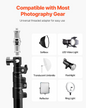 VEVOR Wall Mount Triangle Boom Arm Light Stand 39.37in/100cm Ring Light Support